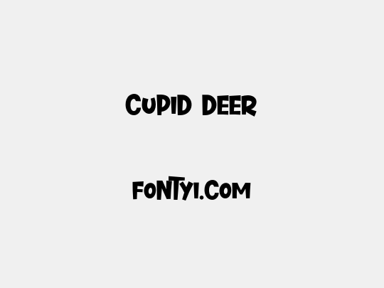 Cupid Deer