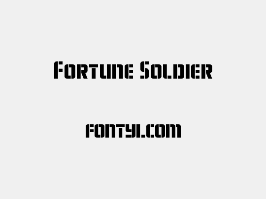 Fortune Soldier