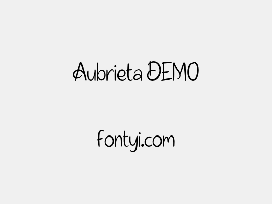 Aubrieta DEMO