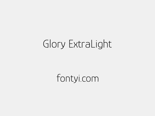 Glory ExtraLight