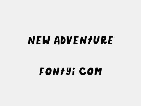 New Adventure
