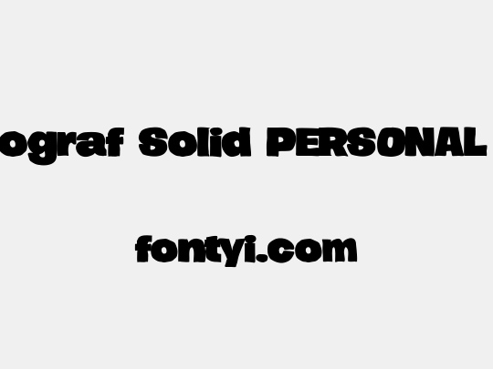 Hierograf Solid PERSONAL USE