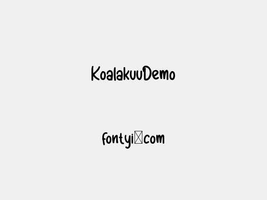 KoalakuuDemo