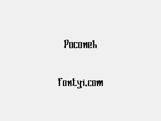 Poconeh