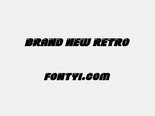 Brand New Retro