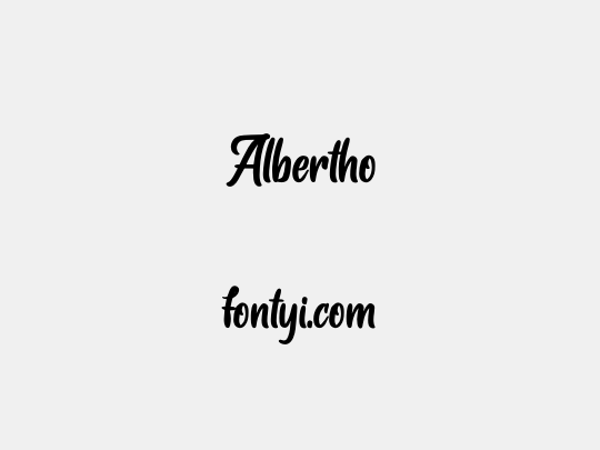 Albertho