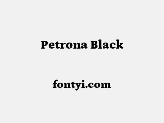 Petrona Black
