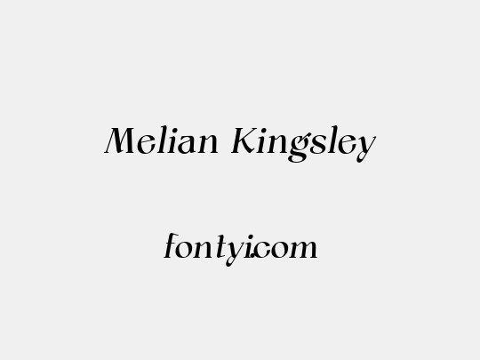 Melian Kingsley