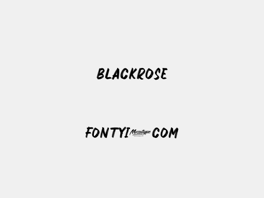 BlackrosE