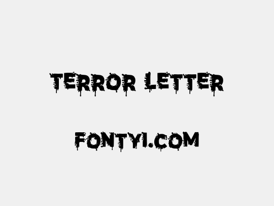 Terror Letter