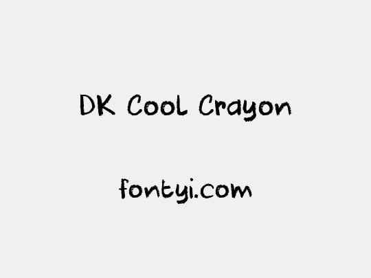 DK Cool Crayon