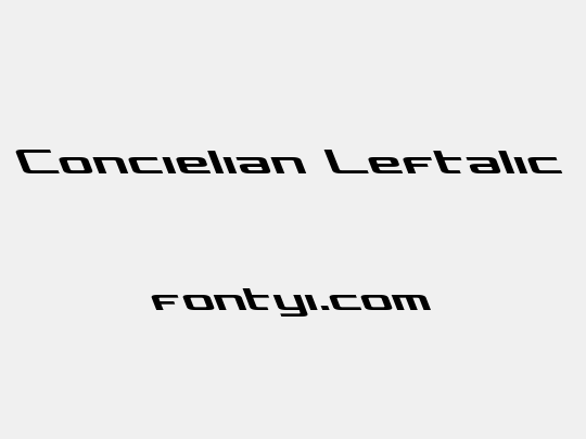 Concielian Leftalic
