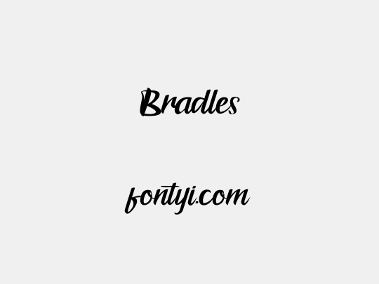 Bradles