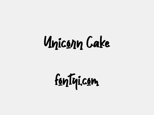 Unicorn Cake