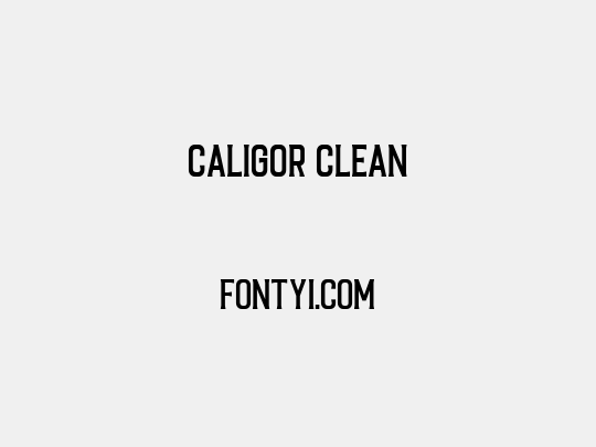 Caligor Clean