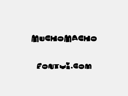 MuchoMacho