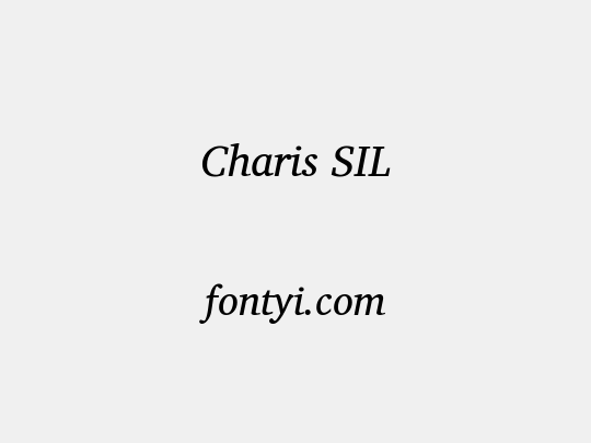 Charis SIL