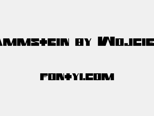 Rammstein by Wojciech