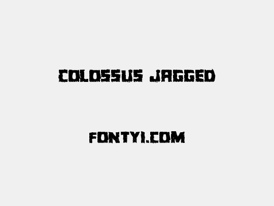 Colossus Jagged