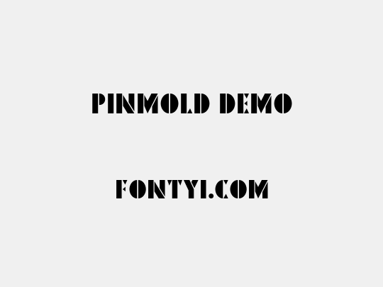 Pinmold DEMO