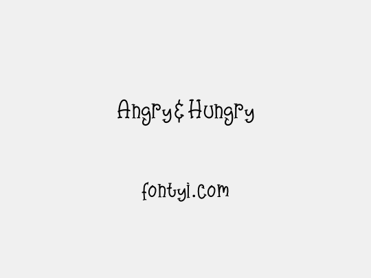 Angry&Hungry