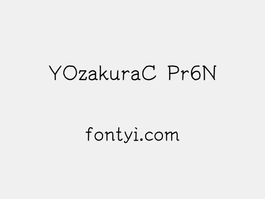 YOzakuraC Pr6N