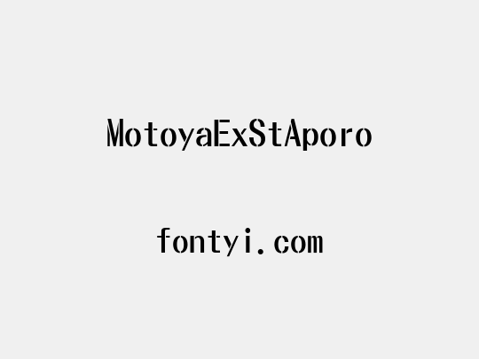 MotoyaExStAporo
