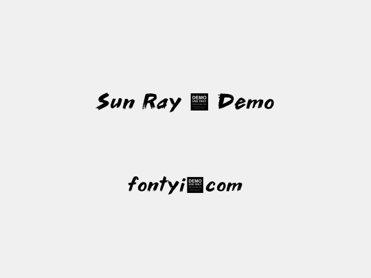 Sun Ray - Demo