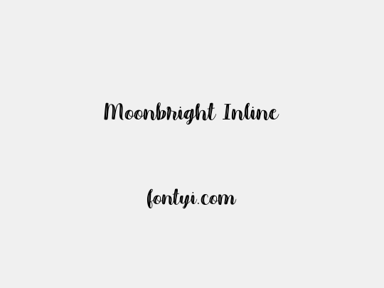 Moonbright Inline
