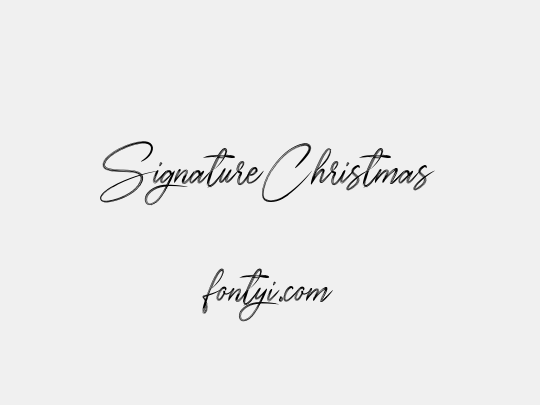 Signature Christmas
