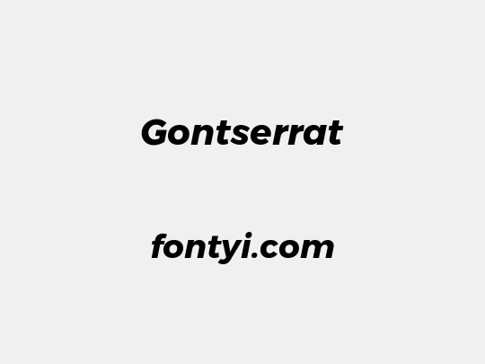 Gontserrat