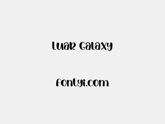 Luar Galaxy