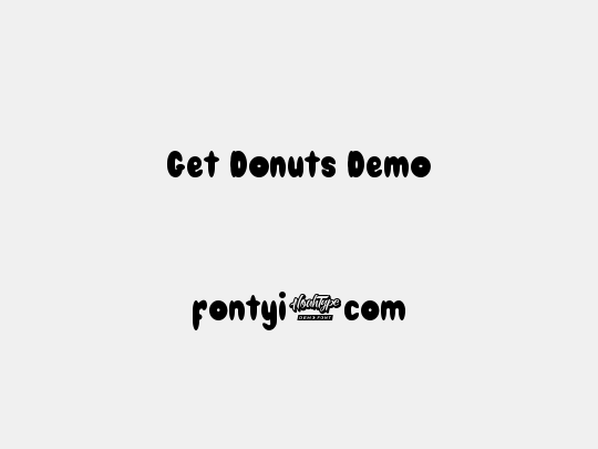 Get Donuts Demo