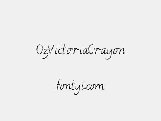 OzVictoriaCrayon