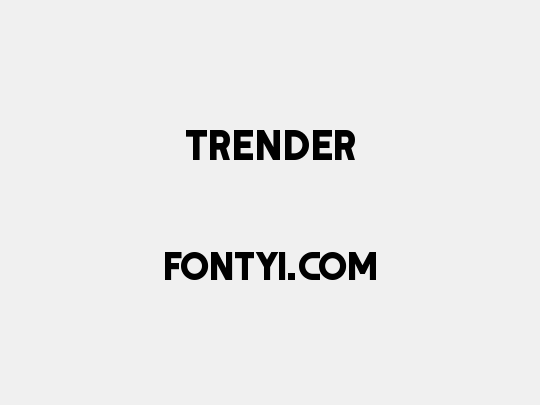 Trender