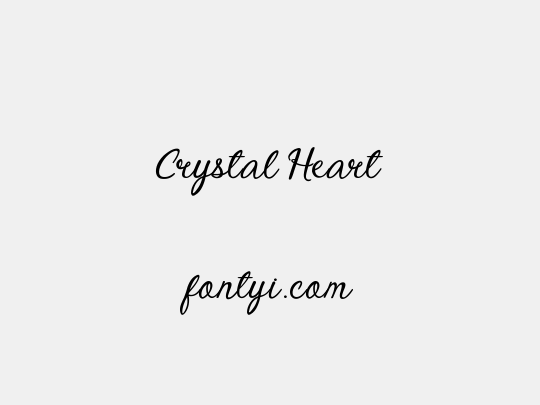 Crystal Heart