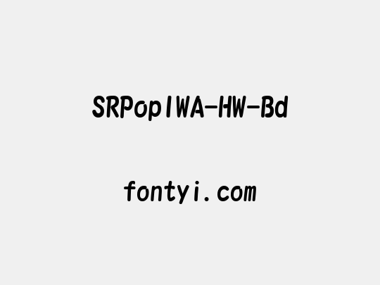 SRPopIWA-HW-Bd