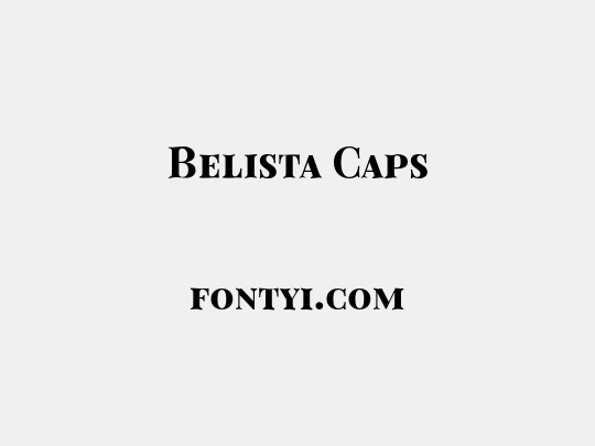 Belista Caps