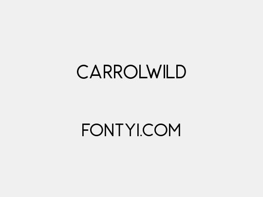 CarrolWild