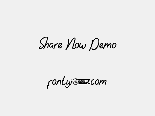 Share Now Demo