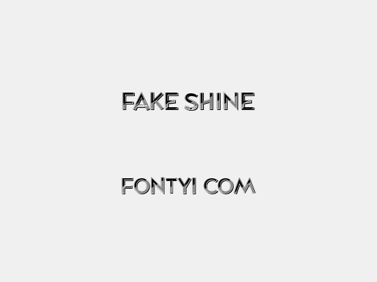 Fake Shine