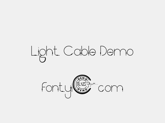 Light Cable Demo