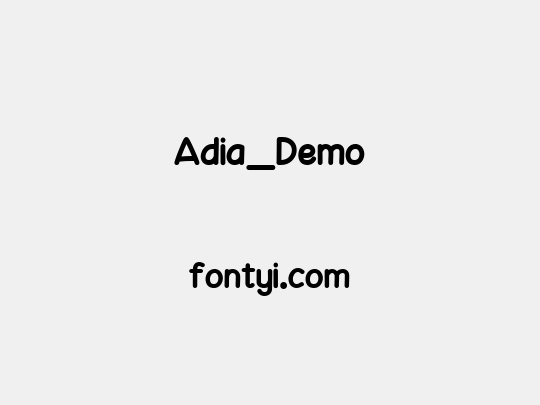 Adia_Demo