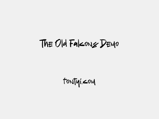 The Old Falcons Demo