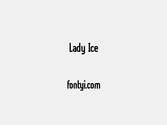 Lady Ice