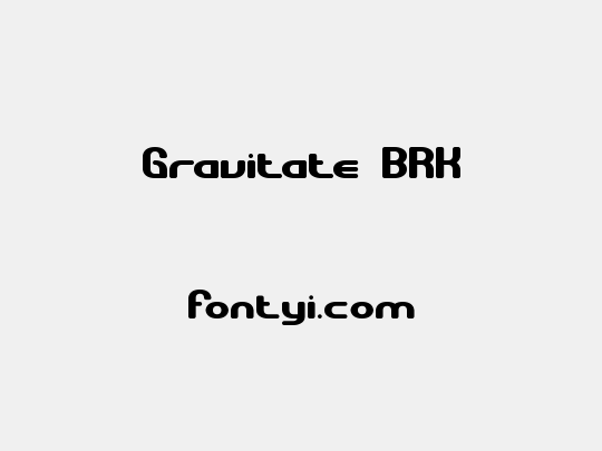 Gravitate BRK