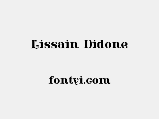 Lissain Didone