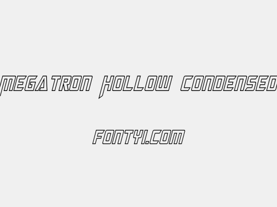 Megatron Hollow Condensed