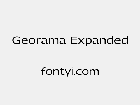Georama Expanded