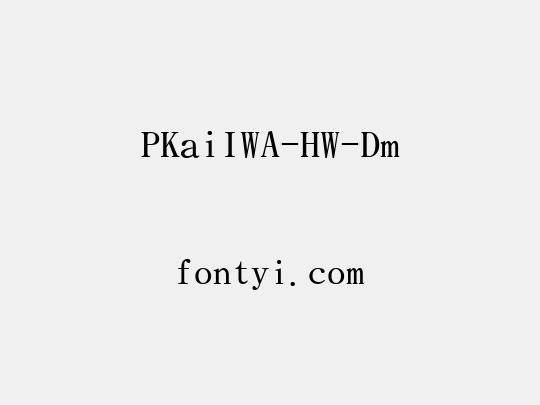 PKaiIWA-HW-Dm